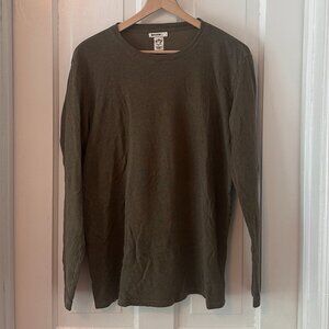 Military Green Kato L/S The Drill Double Knit